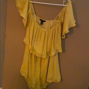 Yellow romper